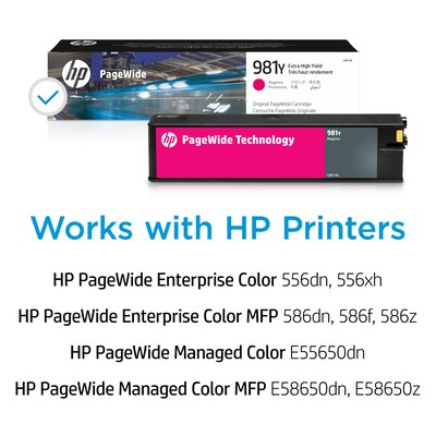 HP 981Y Magenta Extra High Yield Ink Cartridge (L0R14A)