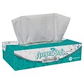 Angel Soft Professional Series Facial Tissue, 2-Ply, White, Flat Box, 100 Sheets/Box, 1 Box/Pack (48580)
