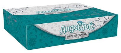 Angel Soft Professional Series Standard Facial Tissue, 2-Ply, 50 Sheets/Box, 60/Carton (48550)