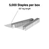 Staples High-Capacity Staples, 5/8 Leg Length, 5000/Box (TR58095)