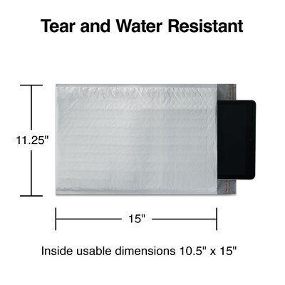 11.25" x 15" Self-Sealing Bubble Mailer, #5, 25/Carton (ST56611B)