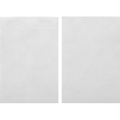 Quill Brand® Peel and Seal Tyvek Plain Catalog Envelope, 6 x 9, White, 100/Box (72016)