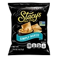 Stacys Simply Naked Sea Salt Pita Chips, 1.5 oz., 24 Bags/Pack (QUA49650)