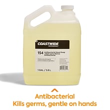 Coastwide Professional™ Antibacterial Liquid Hand Soap Refill, Unscented, 1 Gal. (CW154RU01-A)