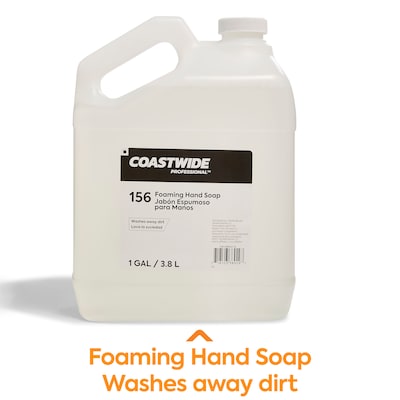 Coastwide Professional™ Foaming Hand Soap Refill, Honey Almond Scent, 1 Gal., 4/Carton (CW156RU01-AC