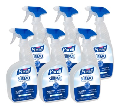 PURELL Healthcare Surface Disinfectant Spray, 32 oz., 6/Carton (3340-06)
