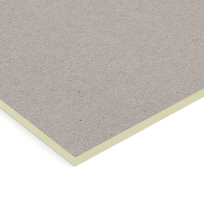 Staples Notepad, 8.5" x 11.75", Narrow Ruled, Canary, 100 Sheets/Pad, Each (ST57347)