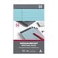 TRU RED™ Notepads, 5" x 8", Narrow Ruled, Pastels, 50 Sheets/Pad, 6 Pads/Pack (TR57356)