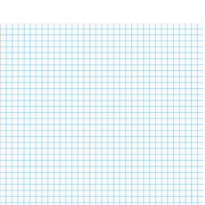 Staples® Notepads, 8.5" x 11", Graph Ruled, White, 50 Sheets/Pad, 6 Pads/Pack (ST57333)