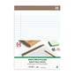 TRU RED™ Notepad, 8.5" x 11.75", Narrow Ruled, White, 50 Sheets/Pad, Dozen Pads/Pack (TR58187)