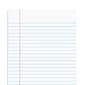 Staples® Glue-Top Notepads, 5" x 8", Narrow Ruled, White, 50 Sheets/Pad, Dozen Pads/Pack (ST57330)