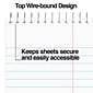 Staples Steno Pads, 6" x 9", Gregg Ruled, White, 80 Sheets/Pad, Dozen Pads/Pack (ST57354)