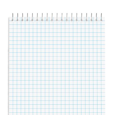 Staples Steno Pads, 6" x 9", Graph Ruled, White, 80 Sheets/Pad, 6 Pads/Pack (ST57352)