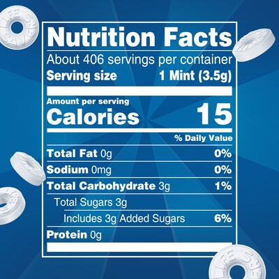 Life Savers Pep-O-Mint Mints, 44.93 oz.(MMM27625)