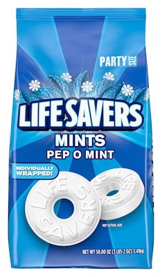 Life Savers Pep-O-Mint Mints, 44.93 oz.(MMM27625)