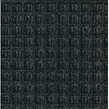 M+A Matting  WaterHog Squares Classic Mat, Smooth, 3 x 5, Charcoal (2005435170)