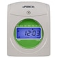 uPunch Electronic Non-Calculating Time Clock Punch Card System Bundle, White (HN1500)