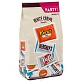 Hersheys Whie Crème Lovers Snack Size Reeses, Hersheys & KiKat White Chocolate Candy Bar, 31.6 oz