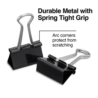 Metal Binder Clips, Medium