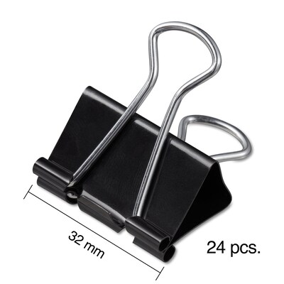 Metal Binder Clips, Medium