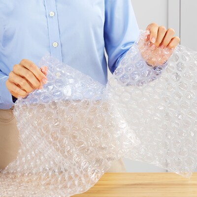 Staples® 5/16" Bubble Roll, UPS Approved, 12" x 100' (4072833)