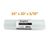 3/16 Extra Wide Bubble Roll, 24 x 20, Clear (27167)