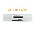 Quill Brand® 3/16 UPS Approved Bubble Roll, 24 x 20 (27167)