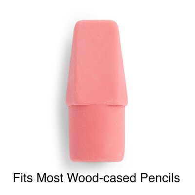 Staples® Pencil Eraser Caps, Pink, 12/Pack (10903-CC)