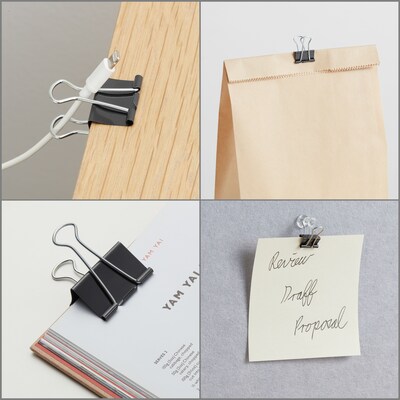 Metal Binder Clips, Medium