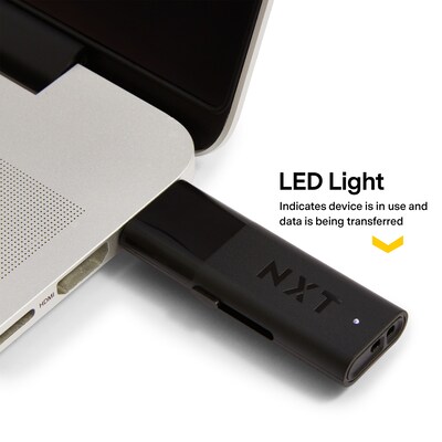NXT Technologies™ 32GB USB 3.0 Type A Flash Drive, Black (NX27996-US/CC)