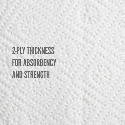 Perk™ Choose-A-Size Paper Towels, 2-ply, 116 Sheets/Roll, 8 Rolls/Pack (PK55113)