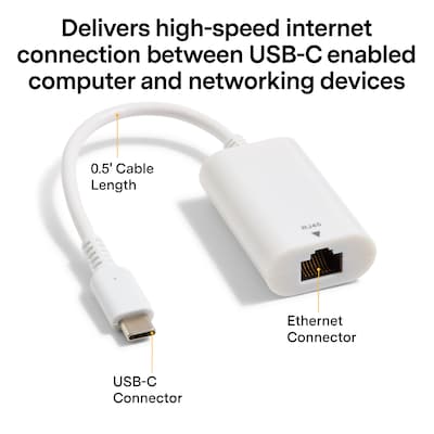 NXT Technologies™ USB Gigabit Ethernet Adapter (NX60400)