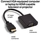 NXT Technologies™ NX29747 0.5 HDMI/VGA Video Adapter, Black