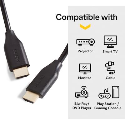 NXT Technologies™ NX29739 8' HDMI 4K Audio/Video Cable, Black