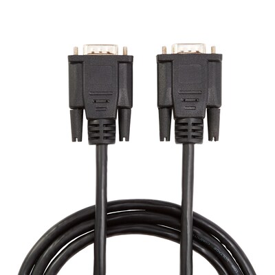 NXT Technologies™ 6' SVGA to SVGA Video Monitor Cable, Male to Male, Black (NX29765)