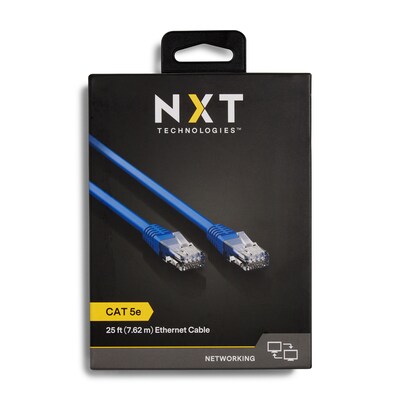 NXT Technologies™ NX29769 25' CAT-5e Cable, Blue