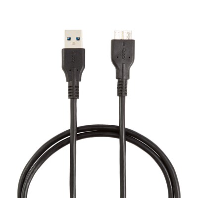 NXT Technologies 6' USB Type-A Male to Micro-USB Type-B Male, Black (NX29773)