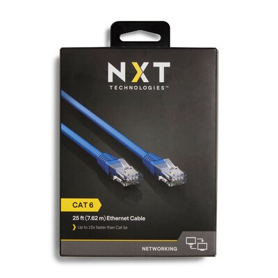 NXT Technologies™ NX56835 25' CAT-6 Cable, Blue