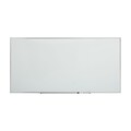 Quill Brand® Standard Durable Magnetic Steel Whiteboard, Aluminum Finish Frame, 8W x 4H (52476/28696)