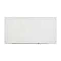 Quill Brand® Standard Durable Melamine Dry-Erase Whiteboard, Aluminum Frame, 8W x 4H (28346-CC)