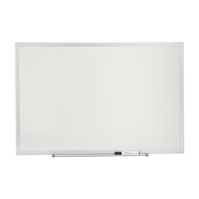  U Brands Magnetic Glass Dry-Erase Board Rolling Easel