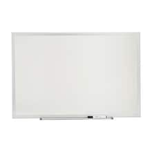 Quill Brand® Standard Durable Melamine Dry-Erase Whiteboard, Aluminum Frame, 3 x 2 (28339-CC)