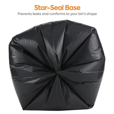 Coastwide Professional™ 20-30 Gallon Industrial Trash Bag, 30" x 36", Low Density, 1.35 mil, Black, 150 Bags/Box (CW21761)