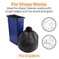 Coastwide Professional™ 30-33 Gallon Industrial Trash Bag, 33" x 33", Low Density, 0.6 mil, Black, 250 Bags/Box (CW17966)