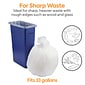 Coastwide Professional™ 30-33 Gallon Industrial Trash Bag, 33" x 39", Low Density, 0.74 mil, White, 150 Bags/Box (CW18185)