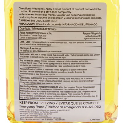 Coastwide Professional™ J-Series Antibacterial Foam Hand Soap, Citrus, 1200 mL, 2/Carton (CWJSR-CIT)