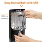 Coastwide Professional™ J-Series Wall Mounted Hand Soap Dispenser, Black/Metallic (CWJMS-S-CC)