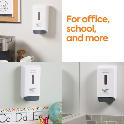 Coastwide Professional™ J-Series Wall Mounted Hand Sanitizer Dispenser, White (CWJMH-W)