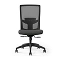 Union & Scale™ Workplace2.0™ 500 Series Armless Fabric Task Chair, Iron Ore (52263)