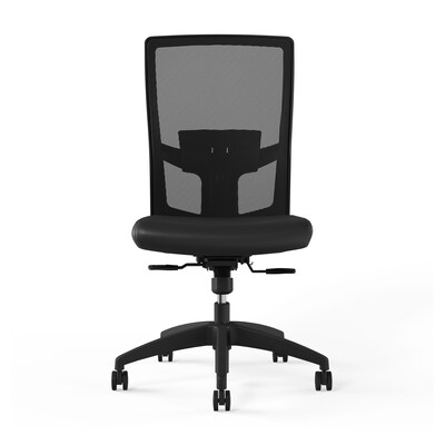 Workplace2.0™ 500 Series Armless Vinyl Task Chair, Black 52266)